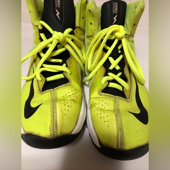 Nike Air Max Sitter Step 2 Yellow Black White Size7Y Authentic - Picture 4 of 8